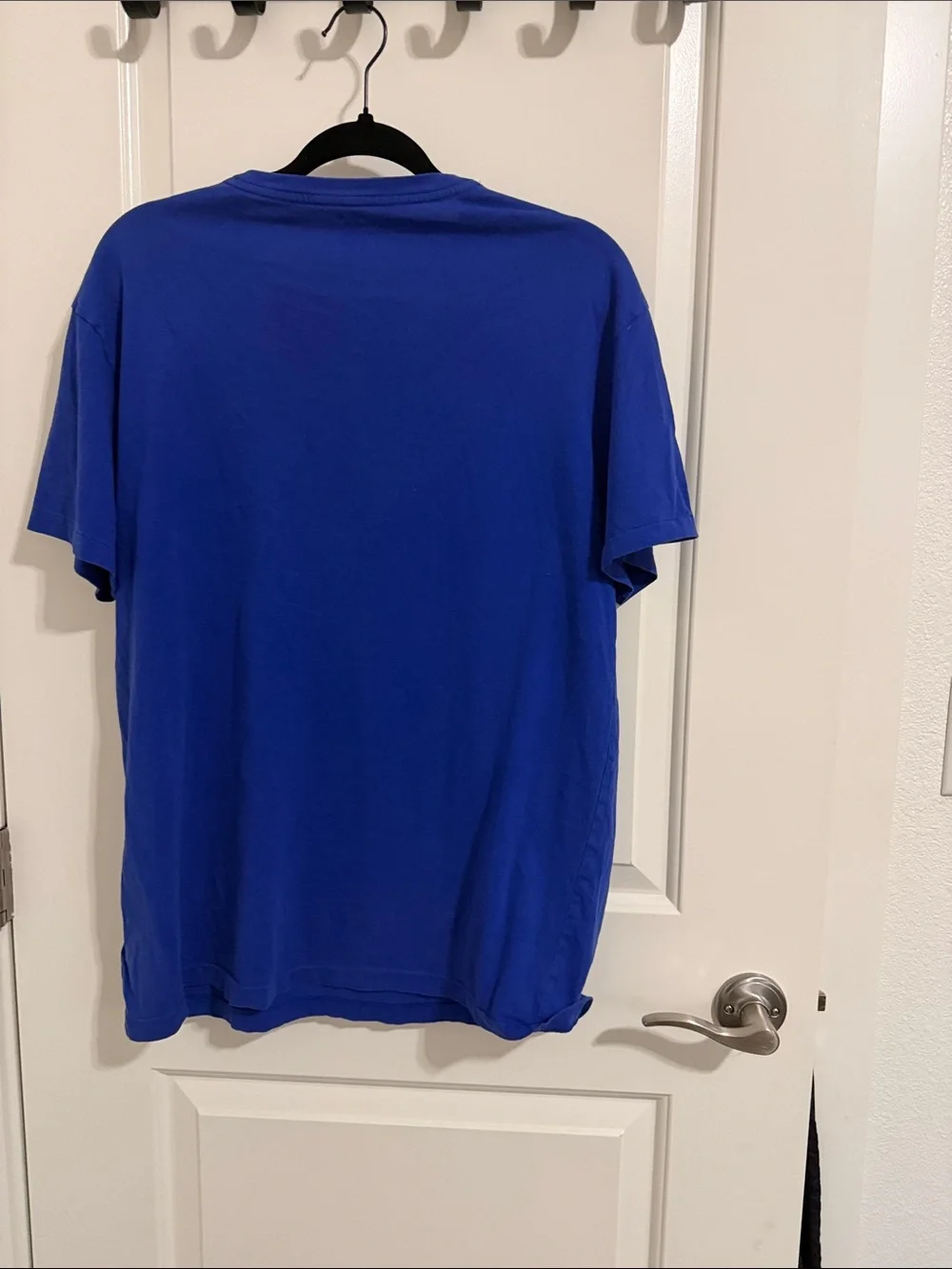 Polo by Ralph Lauren Royal Blue Short Sleeve Crew Tee with Orange Pony